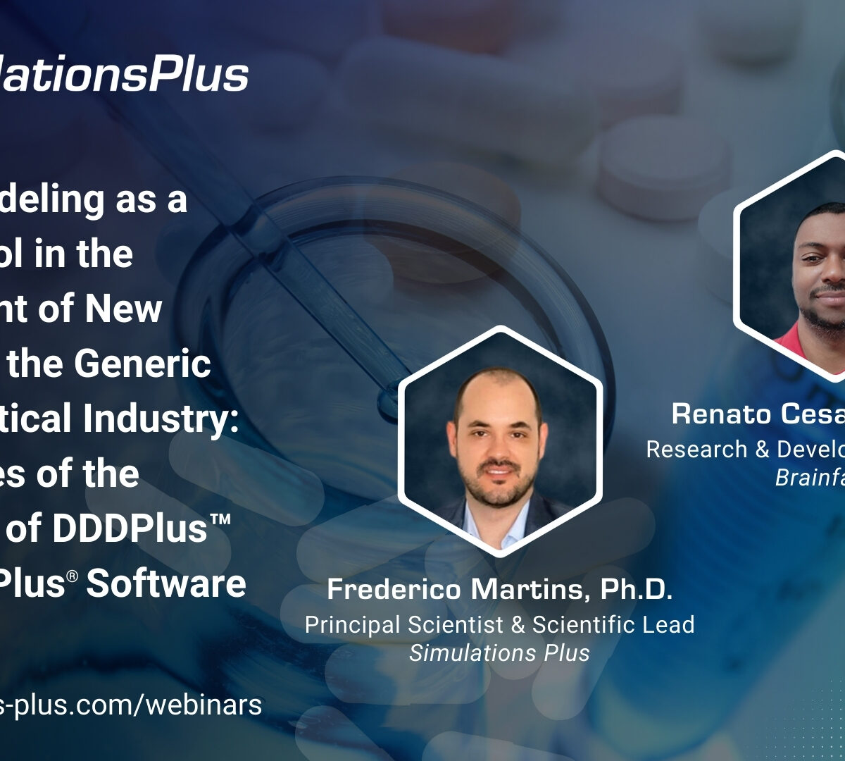 In silico modeling as a support tool in the development of new products in the generic pharmaceutical industry: case studies of the application of DDDPlus™ and GastroPlus® software