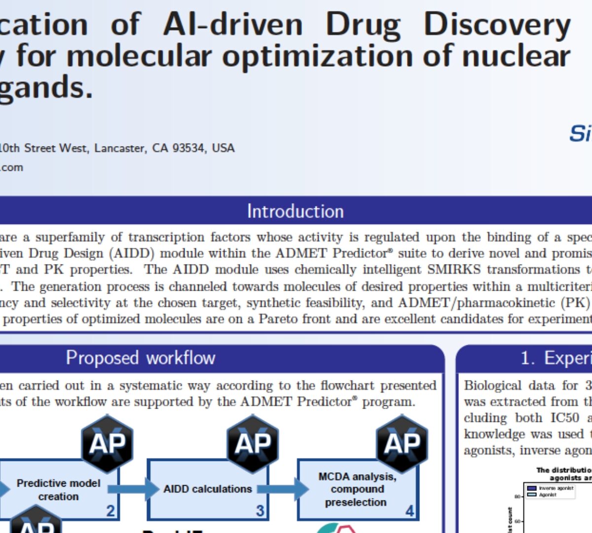 The application of AI-driven Drug Discovery technology for molecular optimization of nuclear receptor ligands